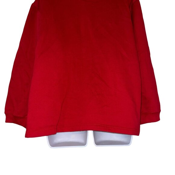 Vintage Rudolph the Red Nosed Reindeer Sweatshirt Womens L Oversized Christmas - Picture 8 of 10